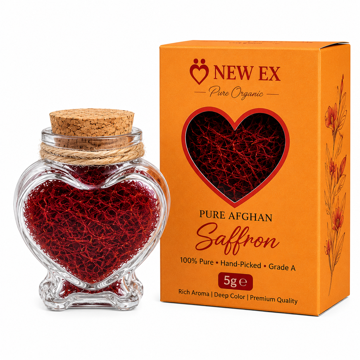 New Ex Pure Afghan Saffron 5g